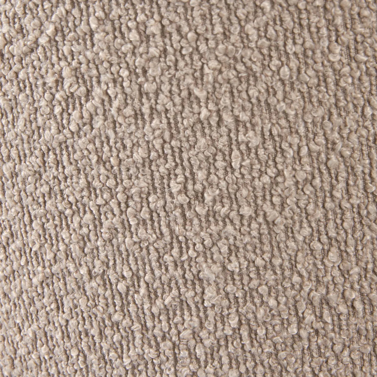 Grayvon Black Mango Wood Dome Lamp with Bouclé Shade