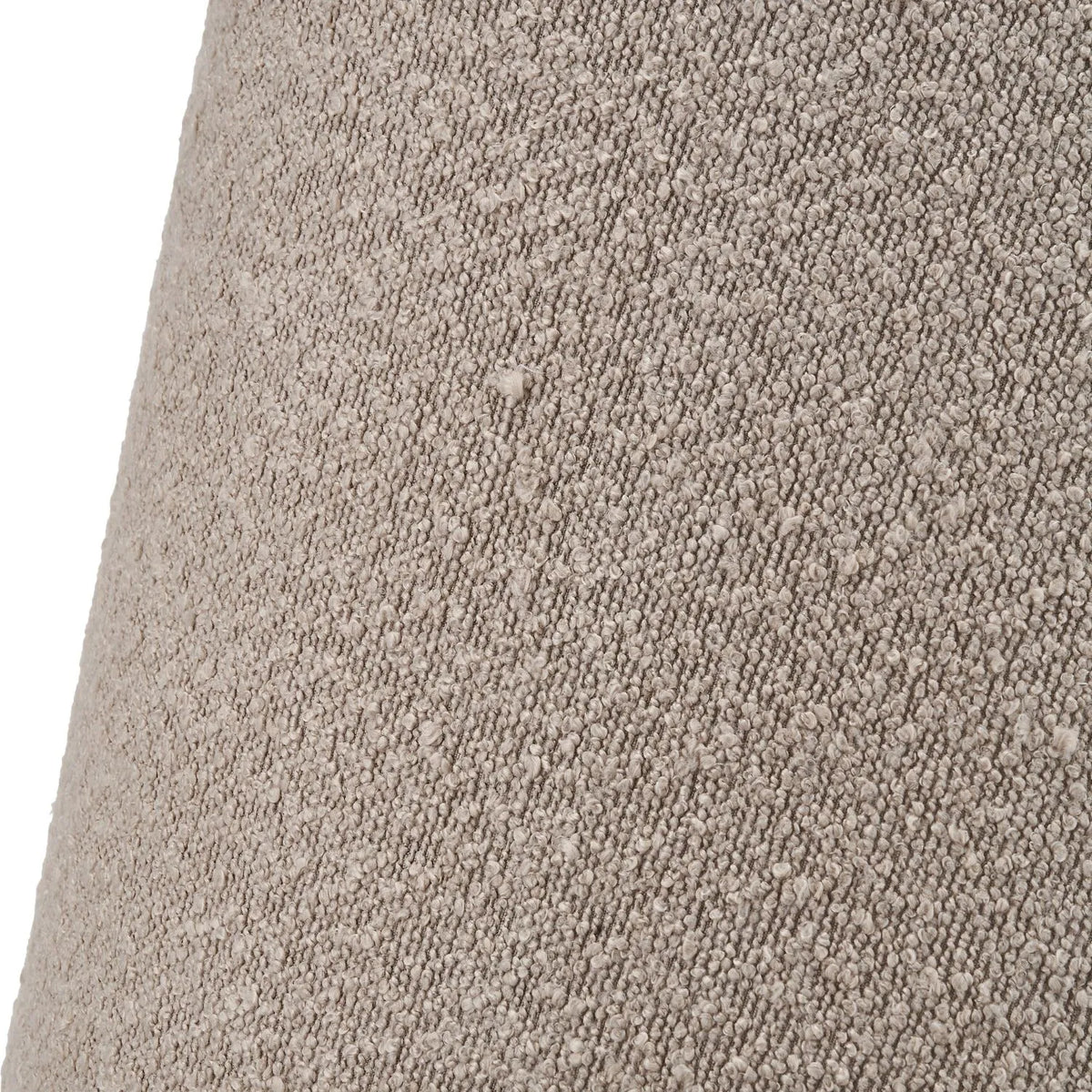Grayvon Taupe Bouclé Tapered Lampshade - 40cm