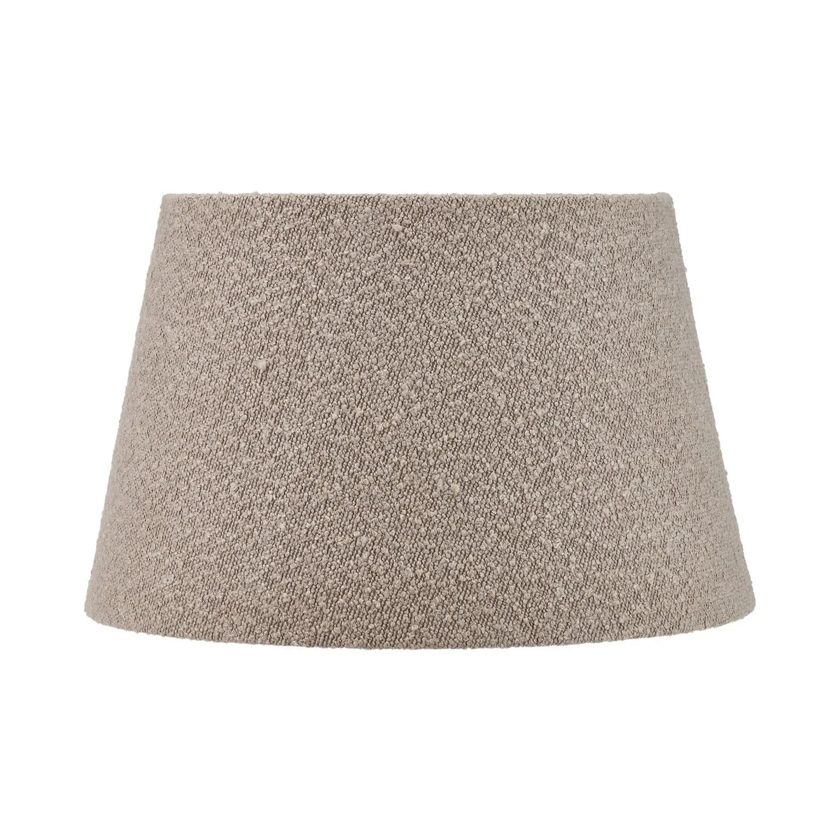 Grayvon Taupe Bouclé Tapered Lampshade - 45cm