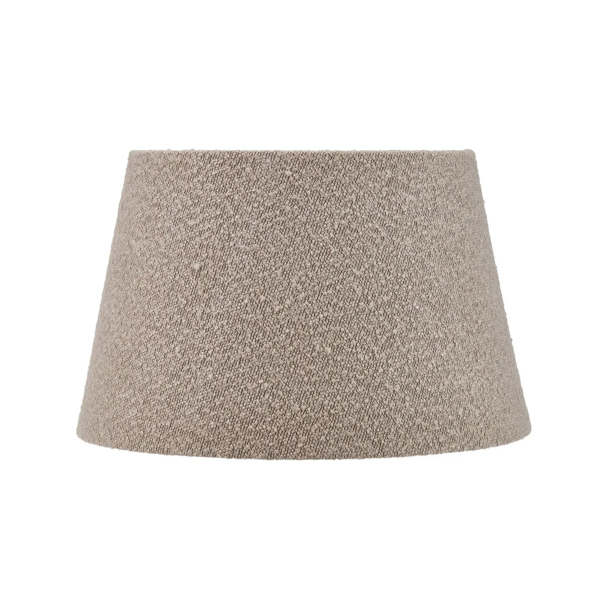 Grayvon Taupe Bouclé Tapered Lampshade - 50cm