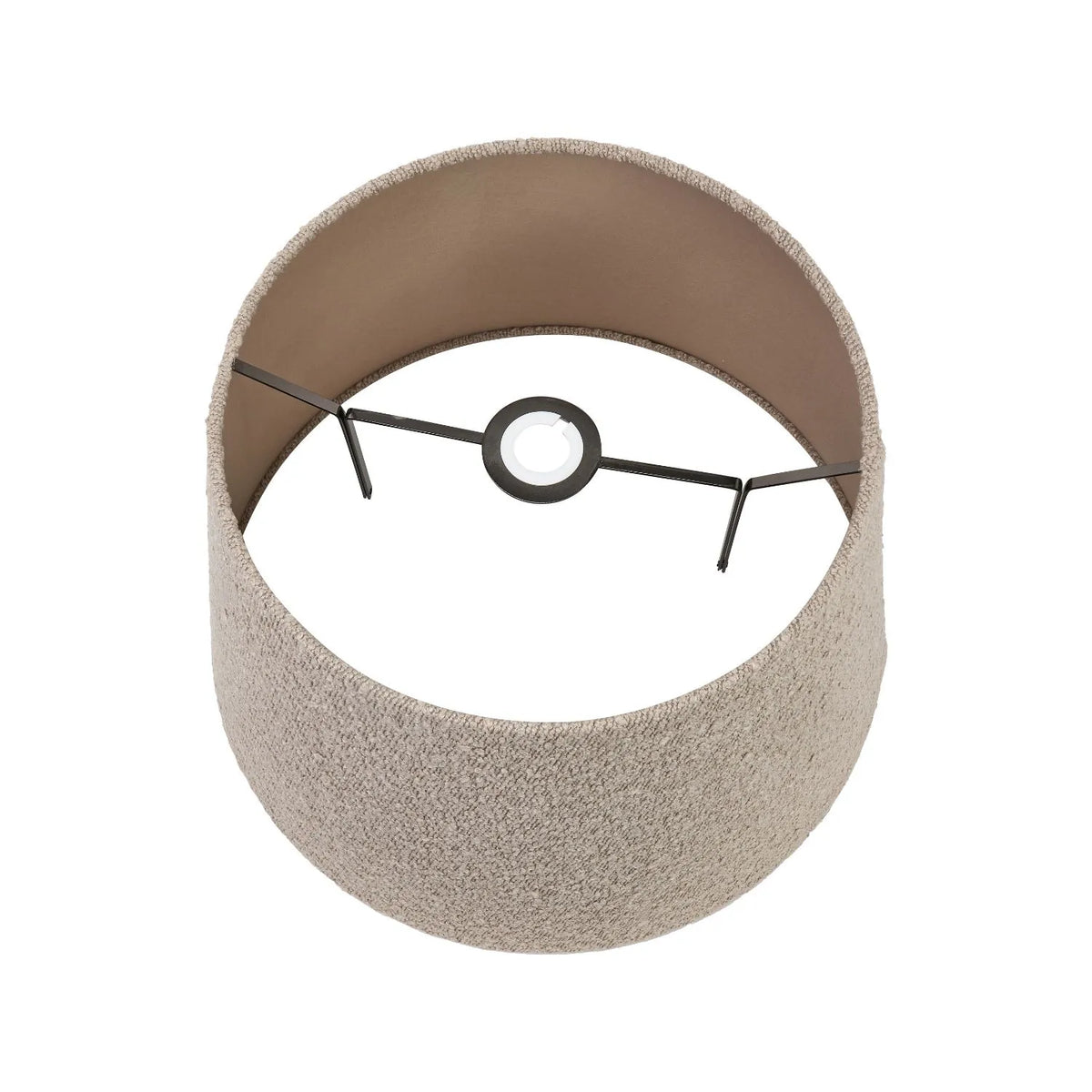 Grayvon Taupe Bouclé Tapered Lampshade - 50cm